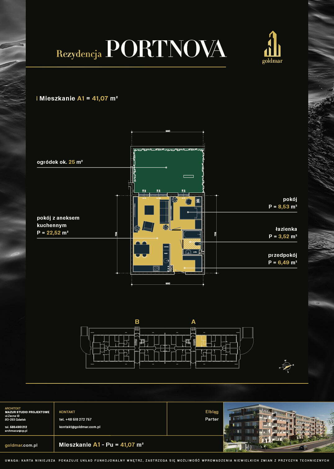 PORTNOVA Elbląg apartamenty mieszkalne