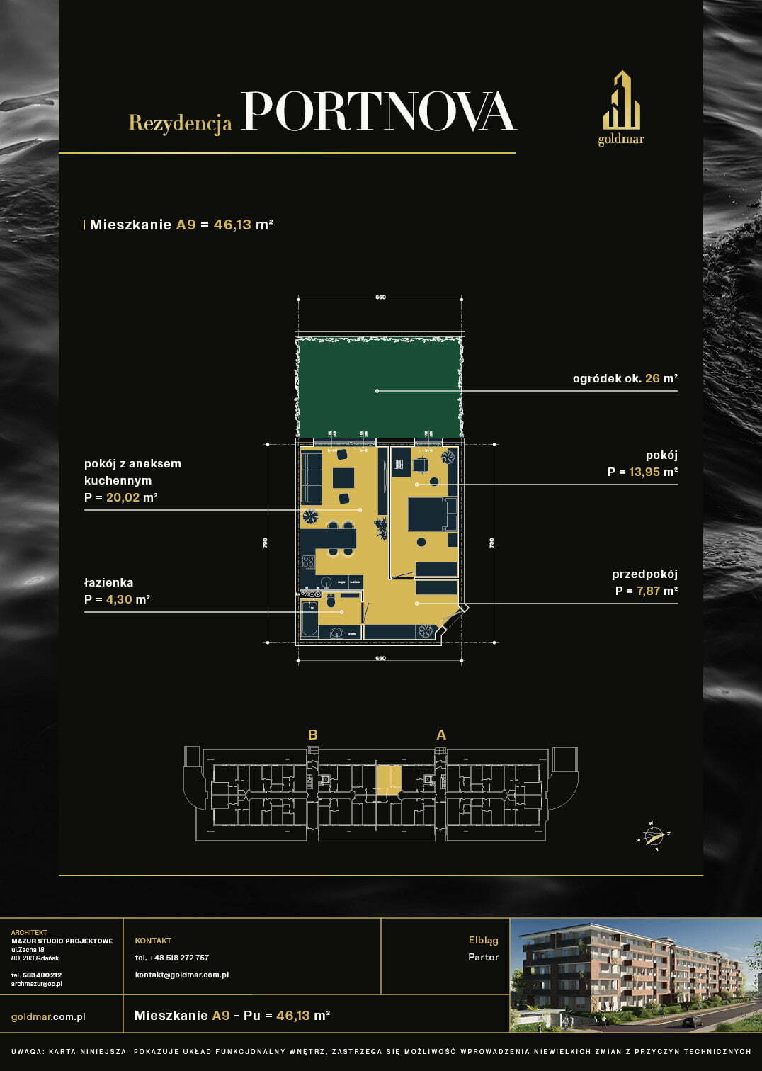 PORTNOVA Elbląg apartamenty mieszkalne