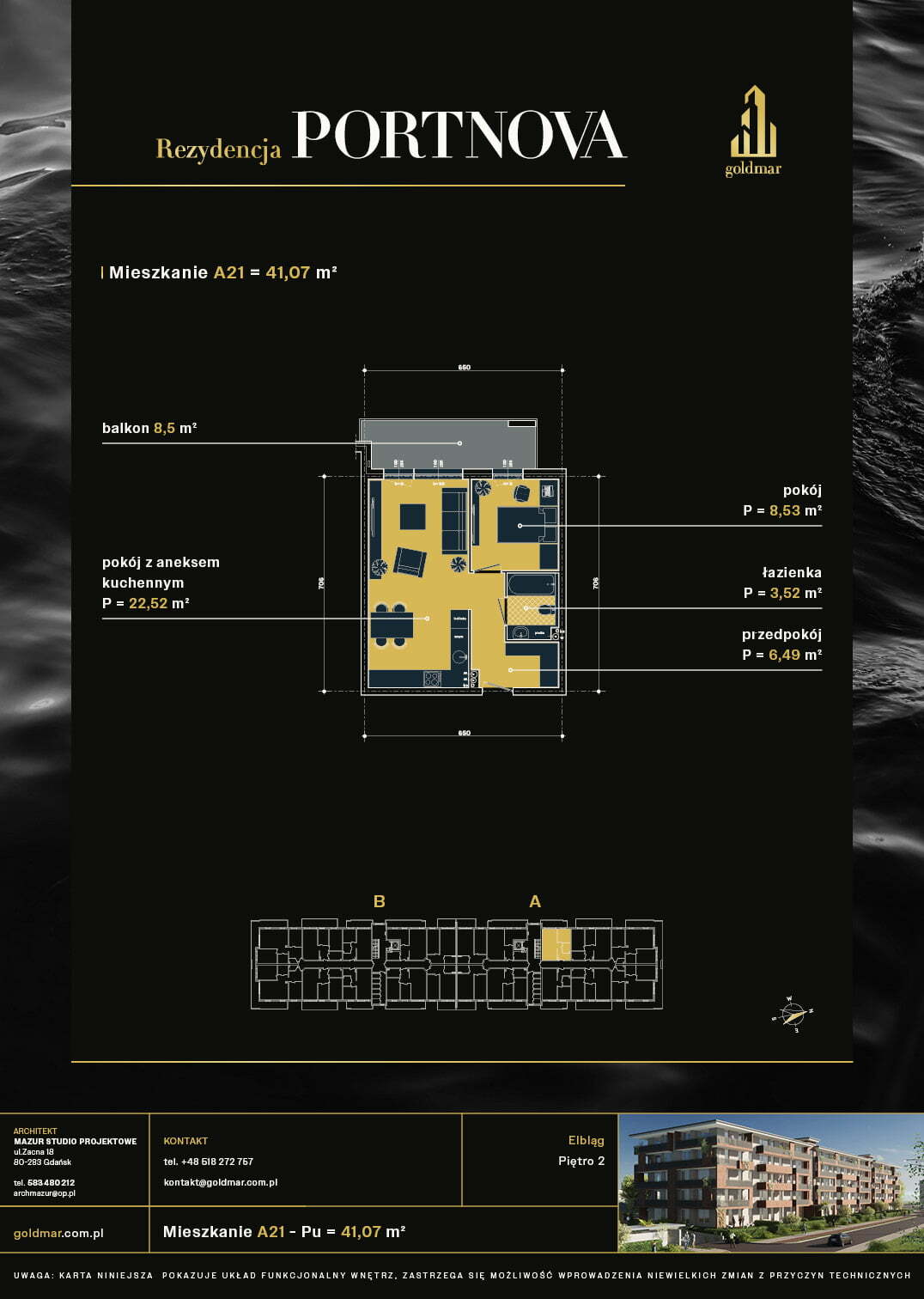 PORTNOVA Elbląg apartamenty mieszkalne