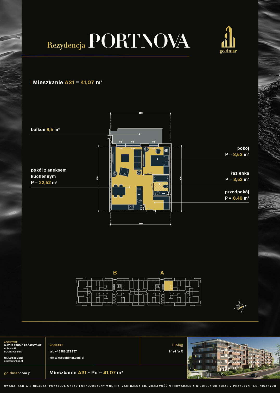 PORTNOVA Elbląg apartamenty mieszkalne