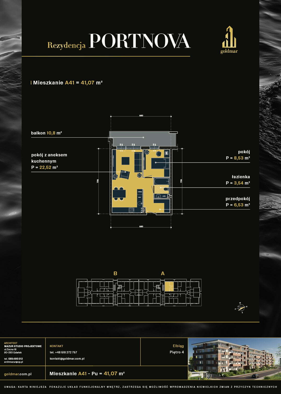 PORTNOVA Elbląg apartamenty mieszkalne