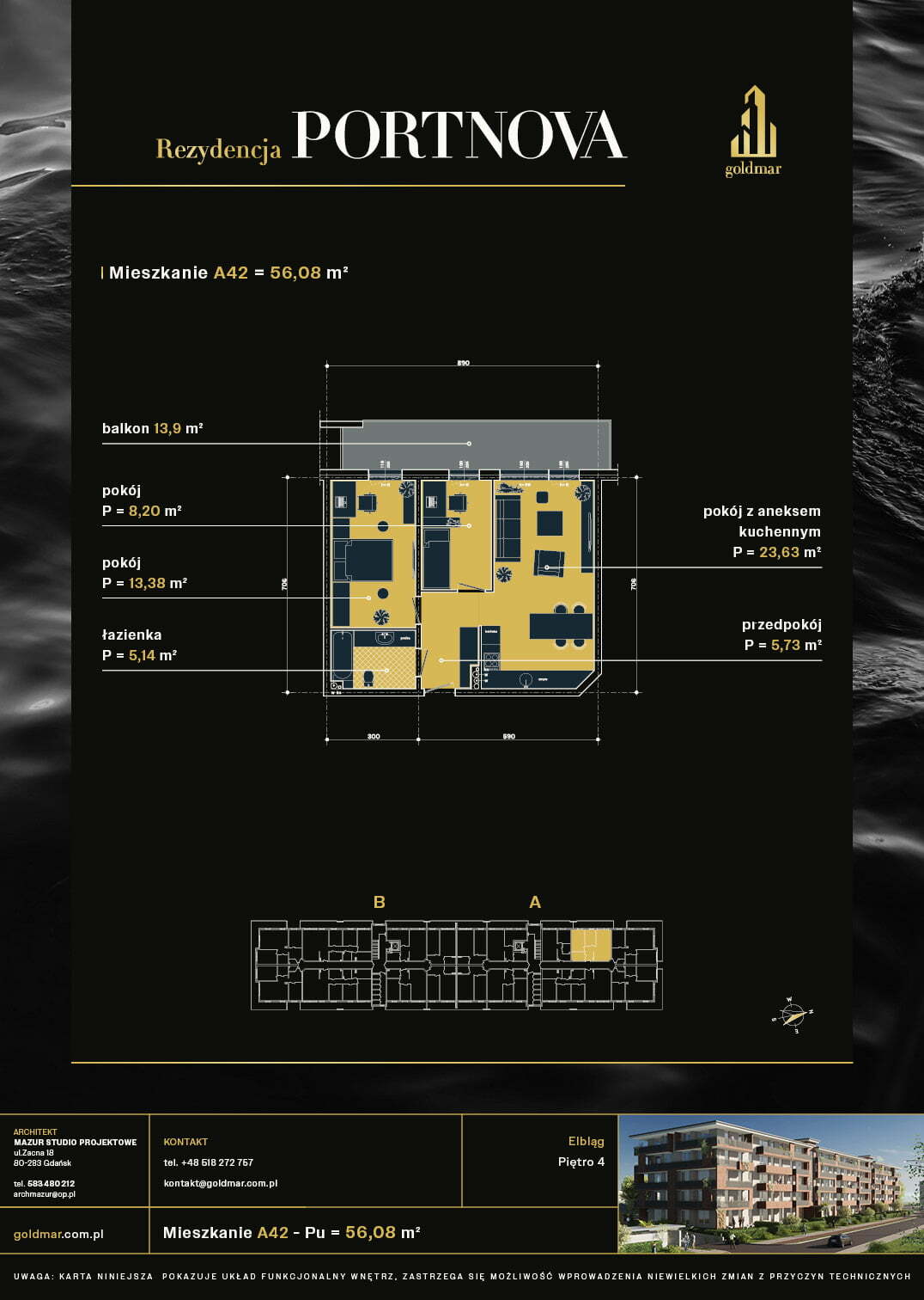 PORTNOVA Elbląg apartamenty mieszkalne