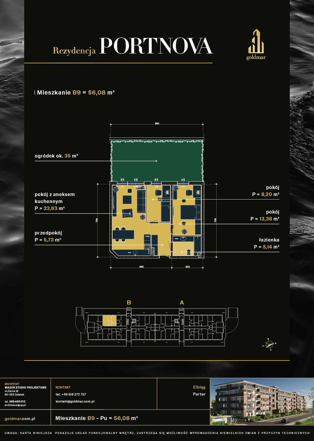 PORTNOVA Elbląg apartamenty mieszkalne
